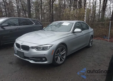 2017 BMW 330I xDrive из США, поврежденный, VIN WBA8D9G58HNU60340